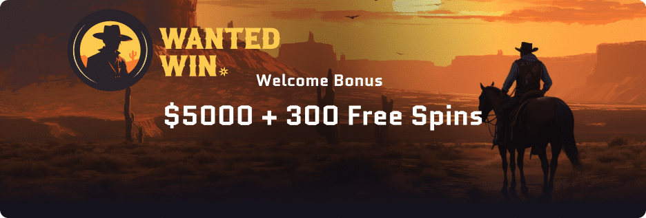 WantedWin Casino bonus